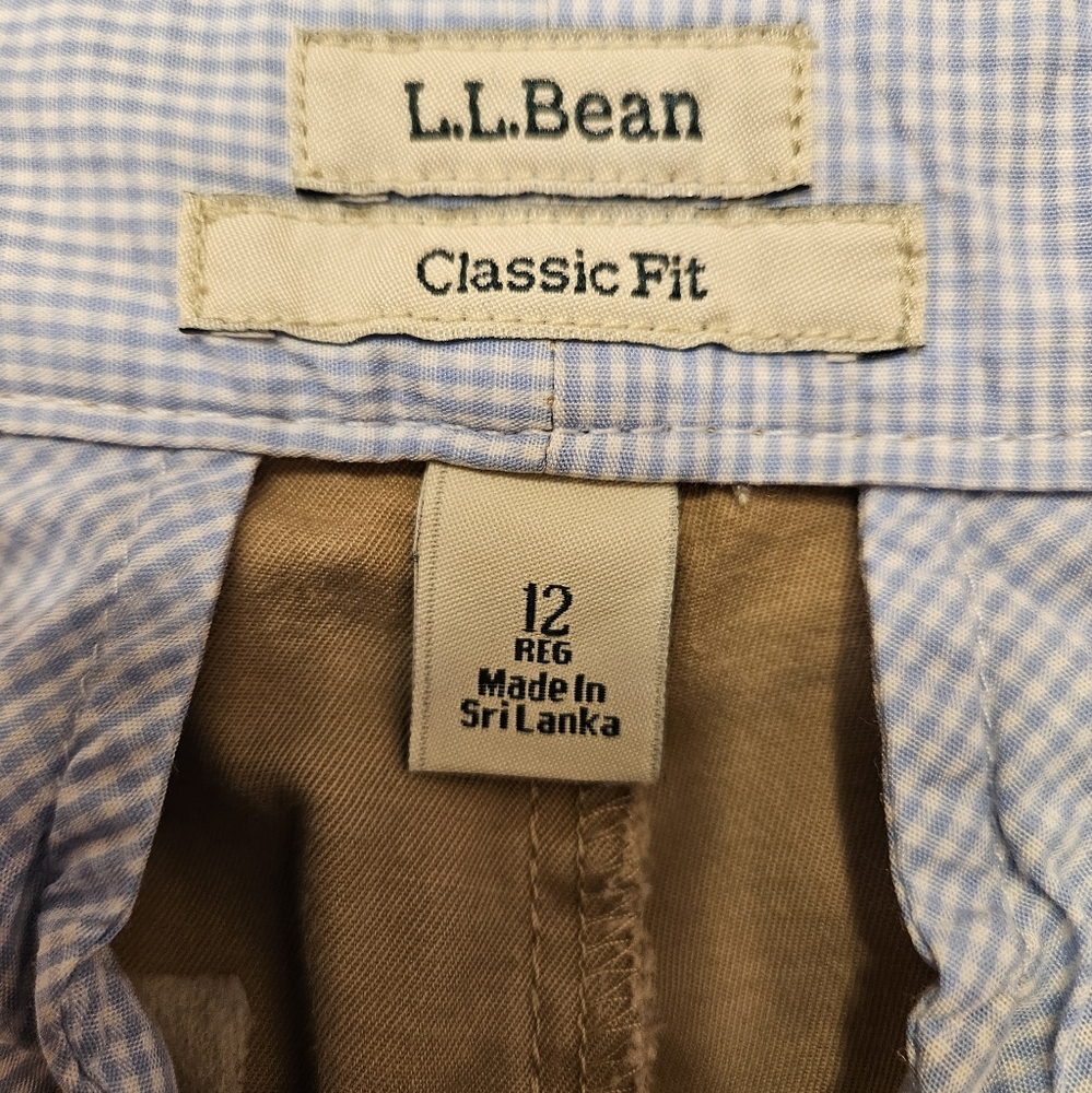 LLBean stretch canvas cargo pants - Picture 4 of 5